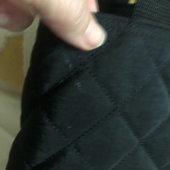 Baggallini shoulder Bag Black Quilted Shoulder Bag Tote - Picture 3 of 10